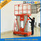 200kg 10m κινητός εναέριος ανελκυστήρας πλατφορμών εργασίας, υδραυλικό ενοίκιο πλατφορμών εργασίας ασφάλειας